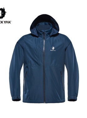 BLACKYAK/布来亚克 男士户外运动可脱卸帽防水冲锋衣夹克SNM223
