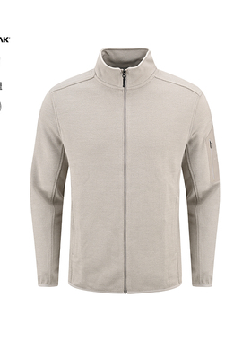 BLACKYAK/布来亚克2025秋新款男士美利奴羊毛针织软壳夹克FYM621