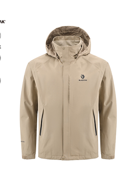 BLACKYAK/布来亚克2025秋新款户外徒步GORE-2L防水冲锋衣男FYM609