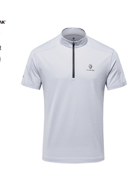 BLACKYAK/布来亚克 男士户外休闲短袖半拉T恤MVM265