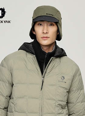 BLACKYAK/布来亚克 男士冬季户外基础款翻盖风格保暖雷锋帽WLM979