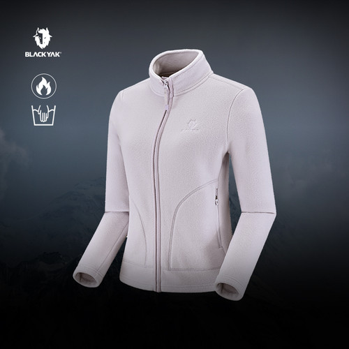 女士仿羊羔绒风格抓绒衣