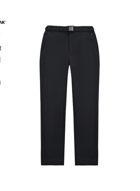 BLACKYAK/布来亚克 春秋新款商务裤男士户外软壳保暖长裤WVM409