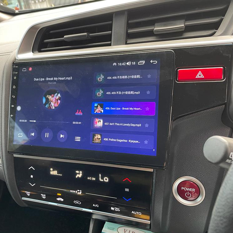 适用海外14-20年Honda Fit Jazz GK3 GK5 GP5大屏车载Carplay导航