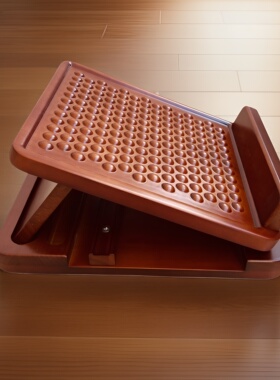 实木拉筋板 多档站立式拉筋台 瘦小腿康复斜凳健身踏板抻筋训练器