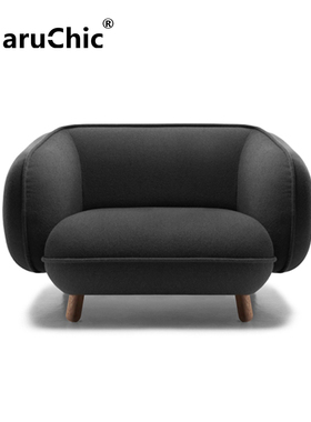 MaruChic创意家具 basset 1/2/3-seater sofa北欧巴塞特布艺沙发