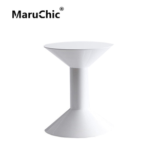 MaruChic设计师家具shape table模型茶几玻璃钢角几边几电话几