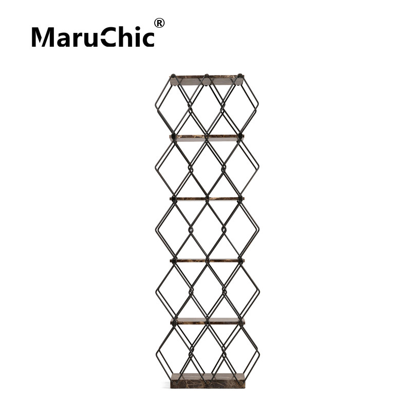 MaruChic现代简约金属储物书架