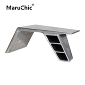 valkyrie MaruChicloft工业风设计 aviator desk太空铝皮电脑桌