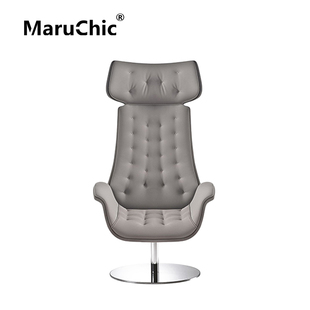chair真皮圆盘脚大班会议椅 MaruChic办公家具 kriteria