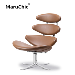 MaruChic创意设计师家具 corona lounger chair王冠休闲椅躺椅