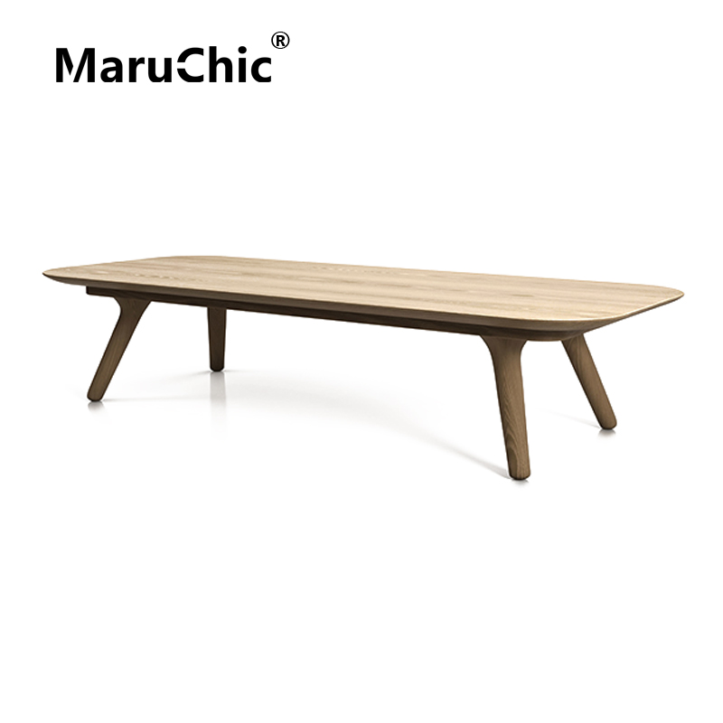 MaruChic实木设计师家具rectangular coffee table咖啡桌茶几