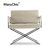 chair休闲椅 MaruChic创意设计师家具 leather 会客接待洽谈椅