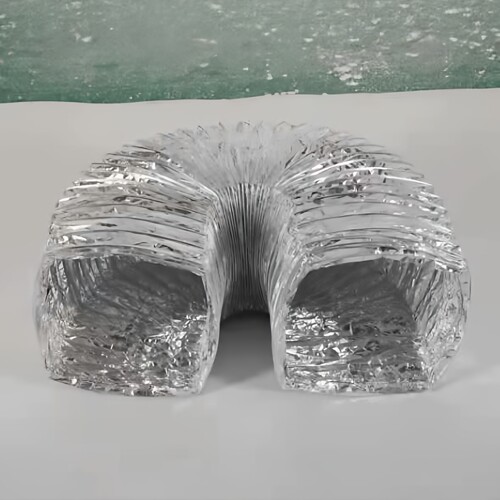 伸缩排风管铝箔保温风管