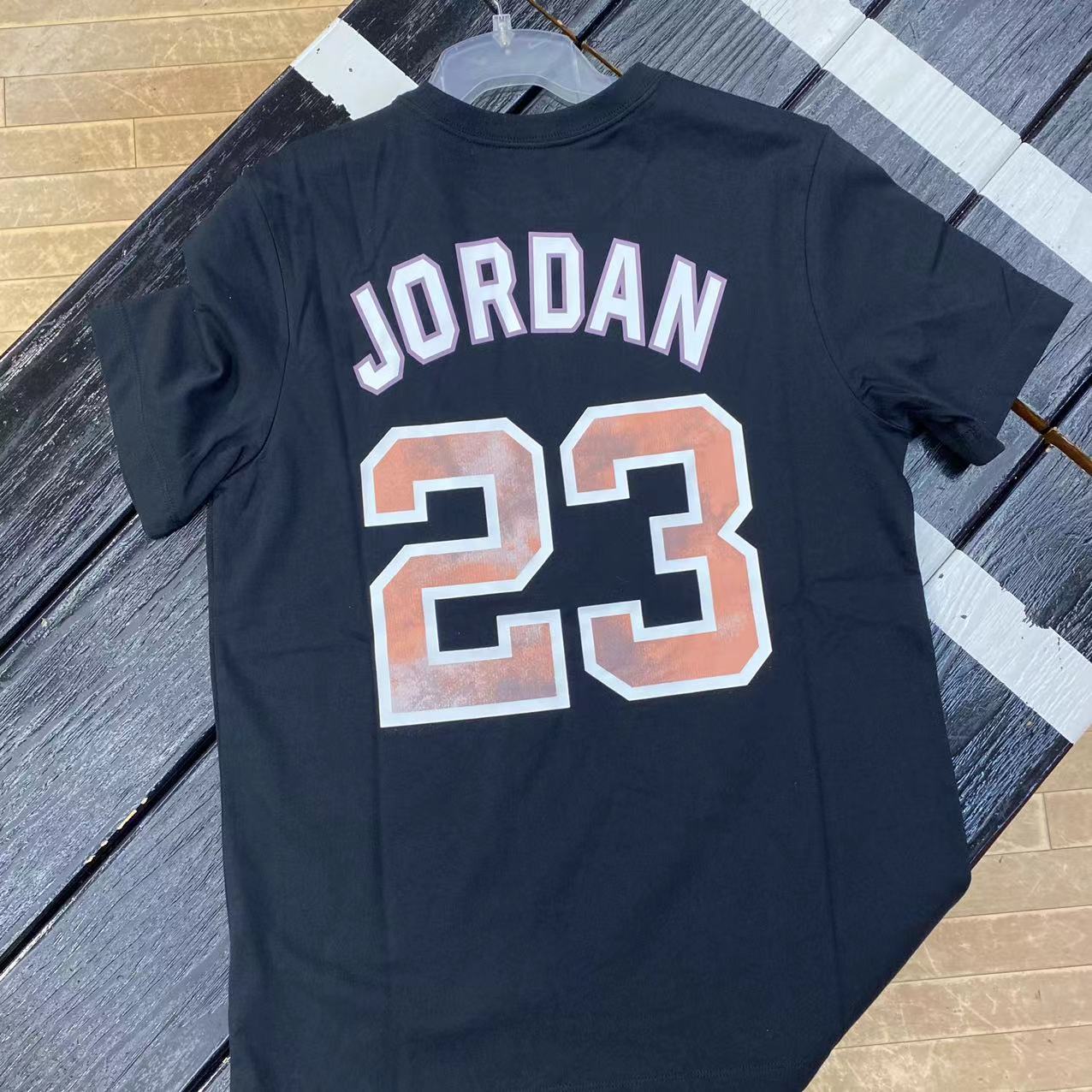 AJ Jordan Sport DNA男子纯色Logo字母数字圆领短袖T恤DO8899-010 运动服/休闲服装 运动T恤 原图主图