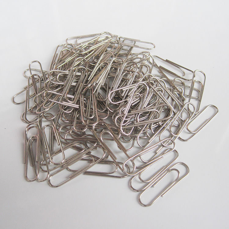 SANCHANG 종이 클립 실버 종이 클립 종이 클립 파일 금속 종이 클립 편지지 클립 버클 스윙 바늘 고정