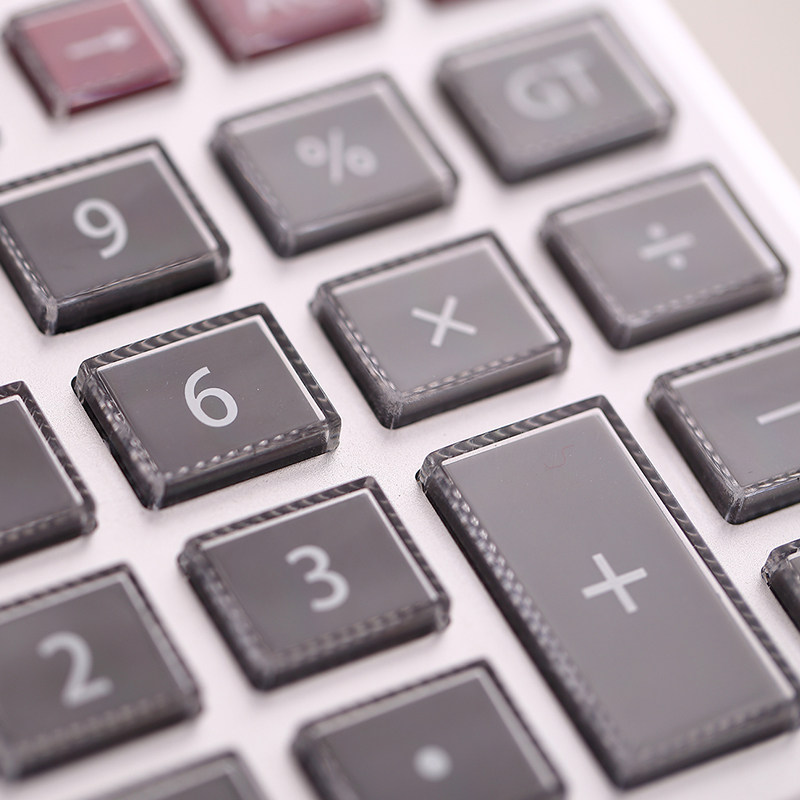 델리 1511|1512 음성 계산기 12자리 대형 스크린 크리스탈 버튼 금융 사무실 출납원 컴퓨터