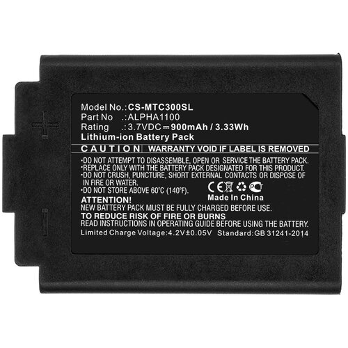 C-S适用于3M TAC300 TAC500 TAC300-OTH ALPHA1100无线耳机电池