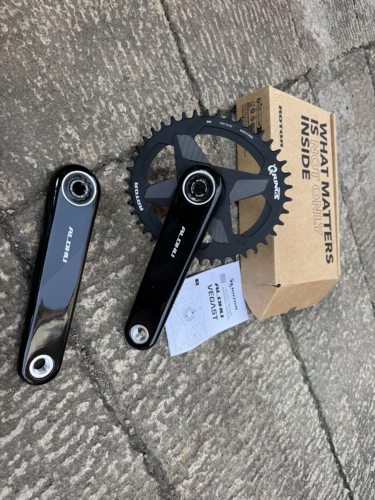 ROTOR ALDHU CARBON超轻碳纤维曲柄轴心牙盘功率计高强度椭圆盘片