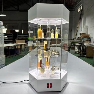 化妆品饰品首饰珠宝展示柜亚克力精品香水手表配件旋转展示架台子