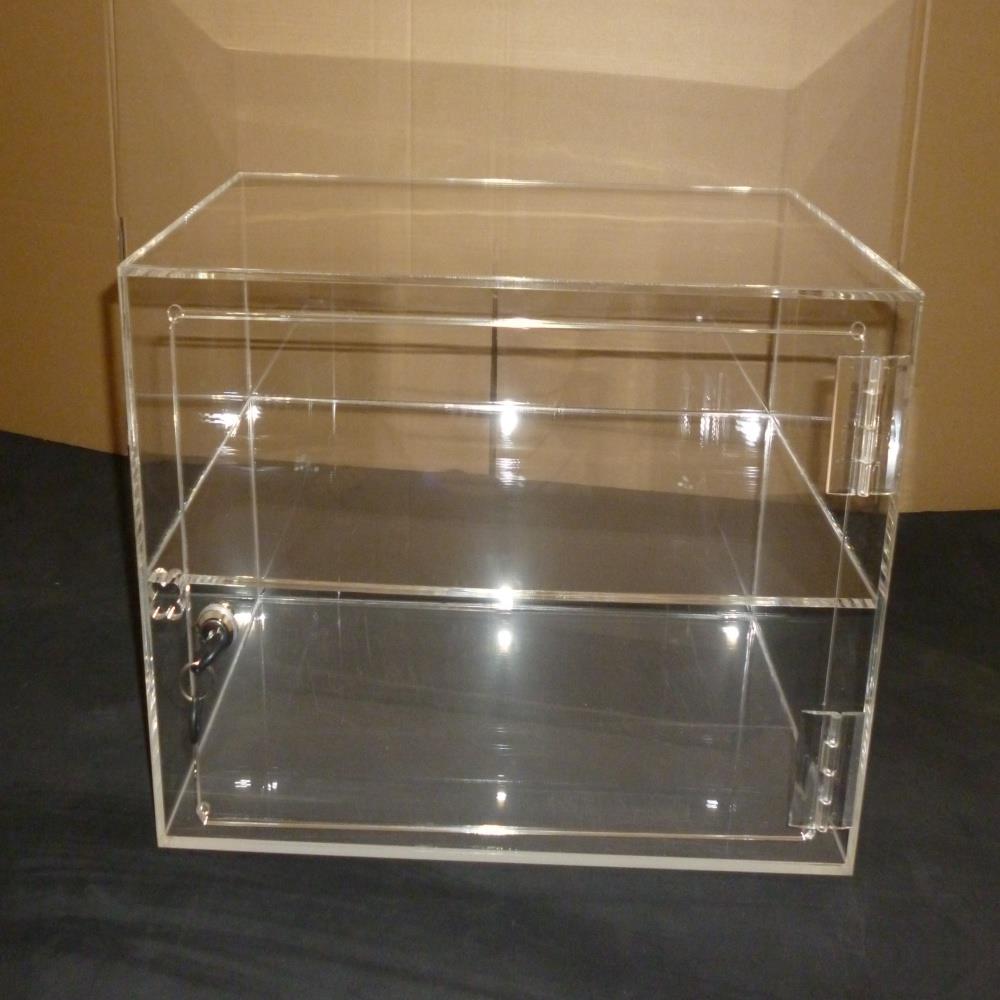 钢铁侠模型玩具手办透明展示盒有机玻璃柜拼装展柜定做亚克力板制
