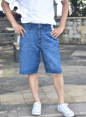 现货美国正品lee workwear 中腰宽松男士工装短裤微弹11234-6366