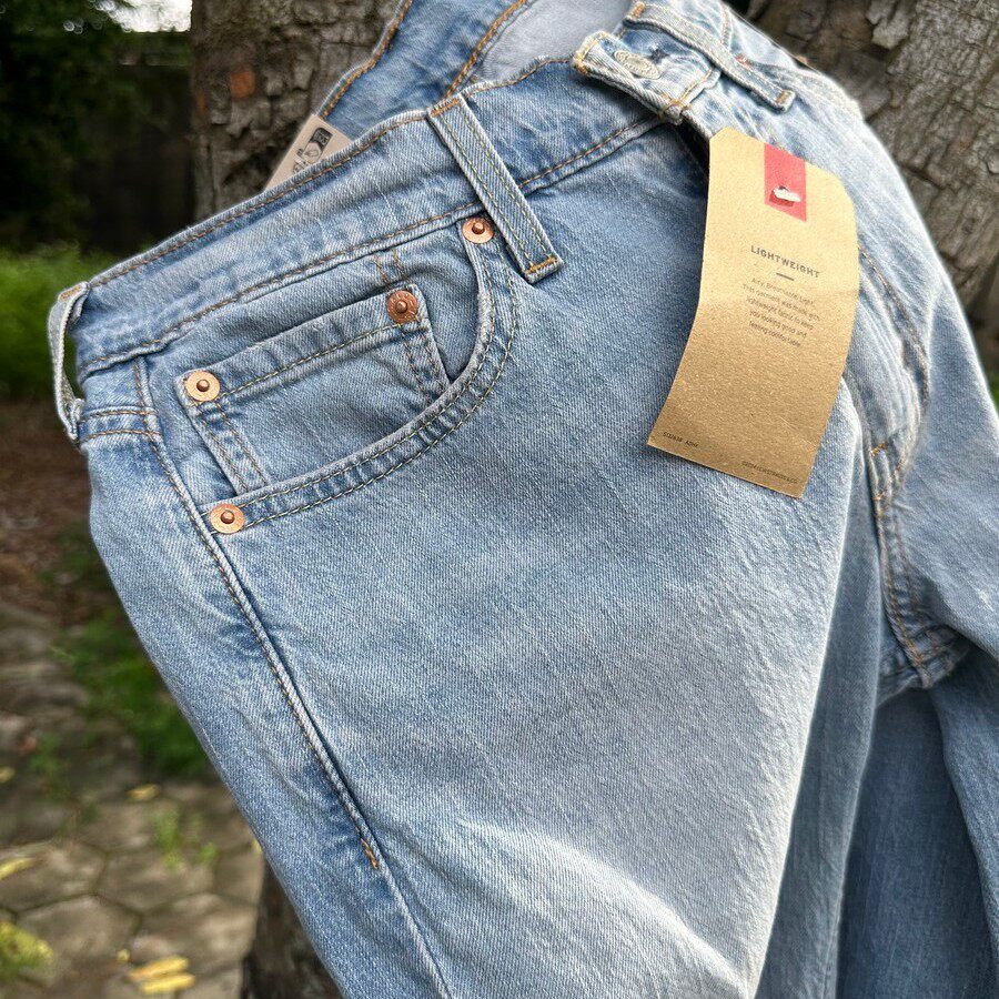 薄款9.8oz美国正品Levi's李维斯514宽松低腰直筒牛仔裤00514-1965