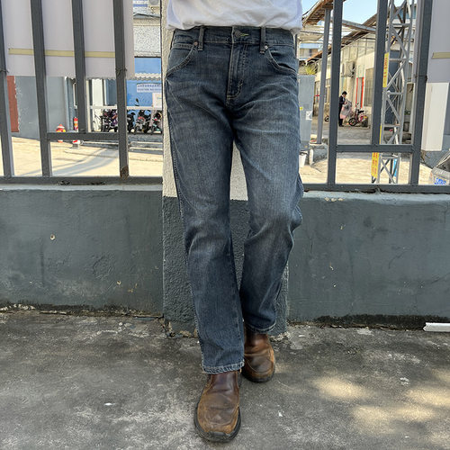 美国正品wrangler威格偏薄牛仔裤