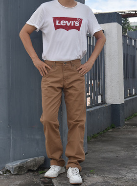 9.15oz正品wrangler美国威格帆布薄款无弹中低腰宽松直筒31100an