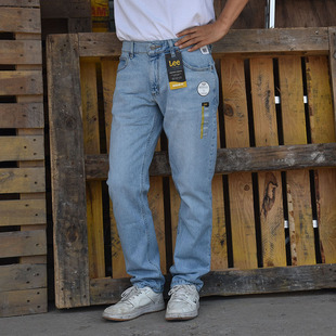 现货正品lee美国legendary中腰宽松微锥牛仔裤男微弹复古202-4026