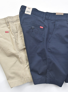 现货美国正品李维斯xx chino宽松休闲薄短裤男中低腰微弹夏季0056