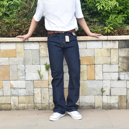 李维斯517微喇中腰修身牛仔裤厚