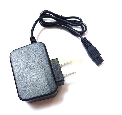 防水型锂电头灯扁插双孔充电器