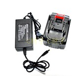 21V24V98V爆鼓风机吹风机吸尘吹灰机风扇除尘器电源 锂电池充电器