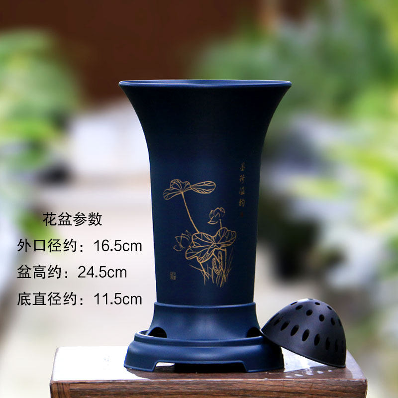 兰花专用盆特价仿紫砂树脂兰花盆好用盆栽送礼高档透气兰花盆包邮,鲜花速递/花卉仿真/绿植园艺,花盆,淘宝优惠券,粉丝福利购,淘宝优惠卷