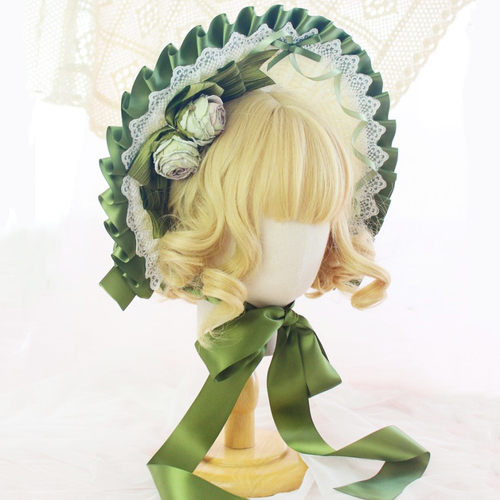 花嫁茶会波奈特帽Lolita草帽
