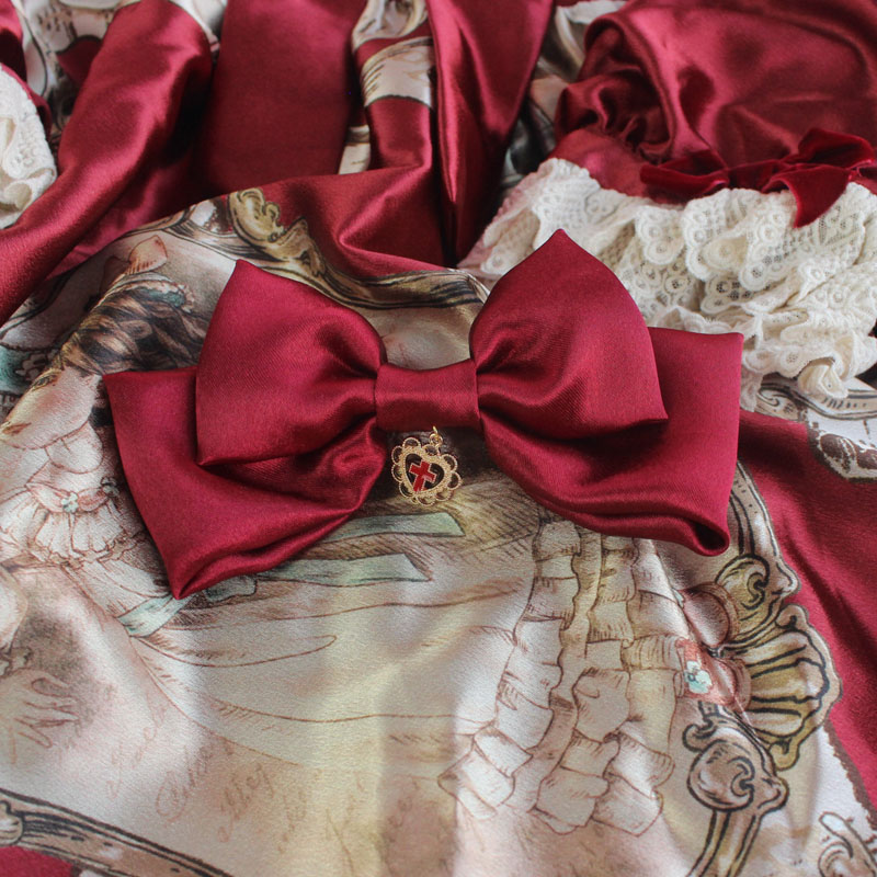 古董人偶发带/KC/边夹/颈链/手袖