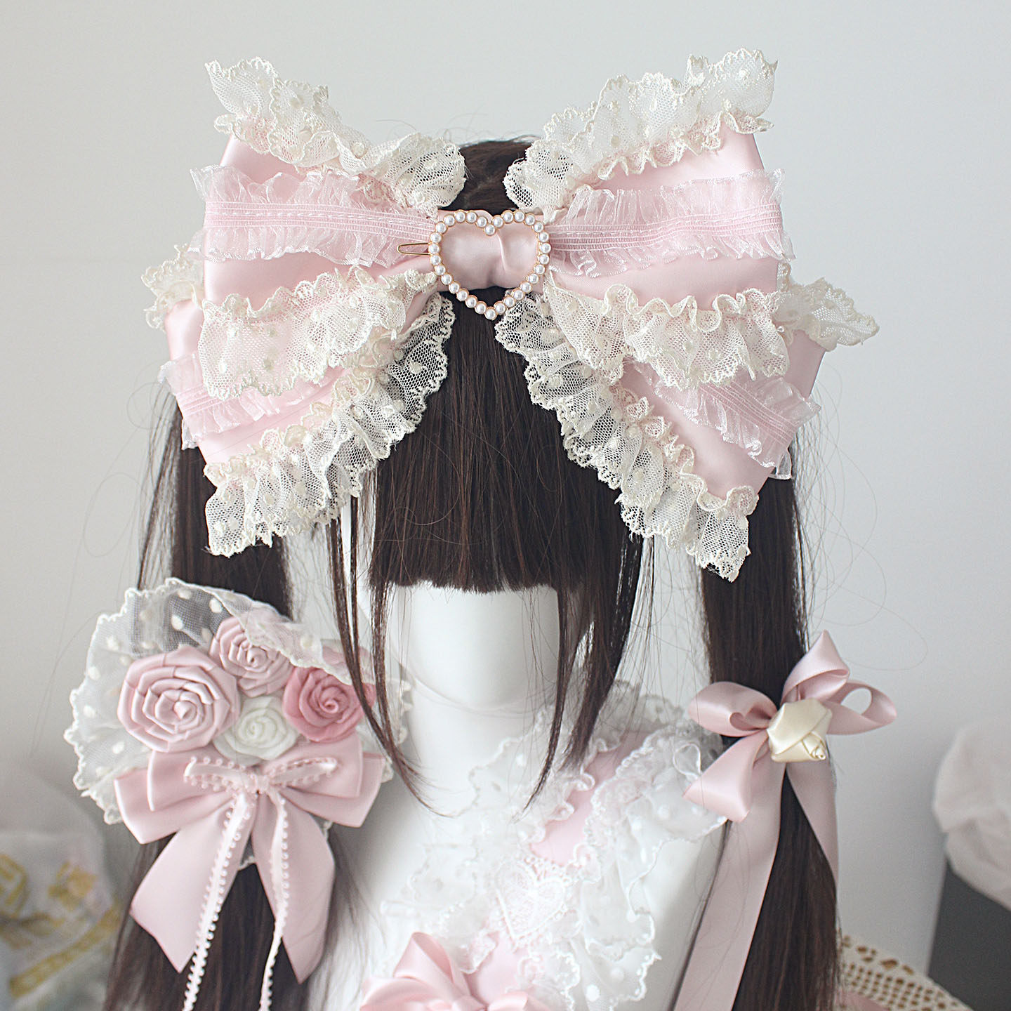 丝缎芭蕾粉色系列小物