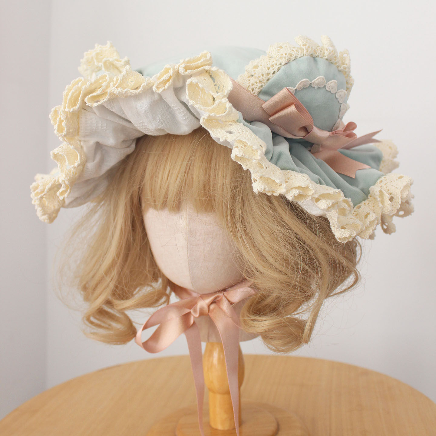 手作小熊童子新款伞帽lolita小熊耳朵可爱BB帽 洛丽塔doll感帽子,模玩/动漫/周边/娃圈三坑/桌游,lolita洛丽塔配饰小物/道具,淘宝优惠券,粉丝福利购,淘宝优惠卷