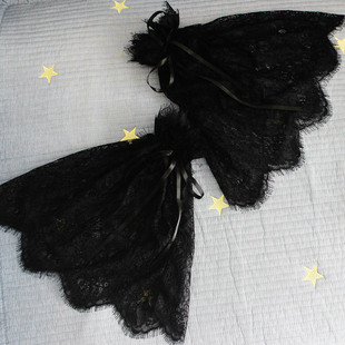 原创手作破碎长手袖姬袖 暗黑哥特搞死二次元少女Y2K硬妹接袖