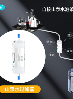 山泉水桶装水抽水器前置过滤器