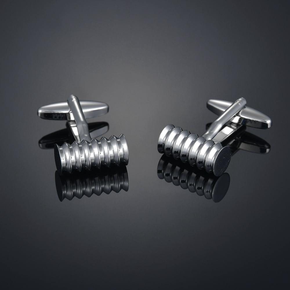 螺丝柱袖钉 男士法式长袖衬衫袖钉 男士衬衣配饰Cufflink