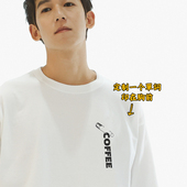 ｜在宇间工作室长袖 定制一个单词 别针和字母都是印 T恤