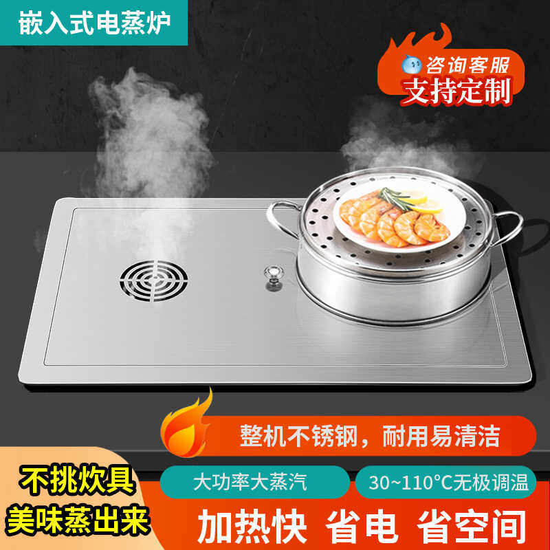 双孔嵌入式蒸炉