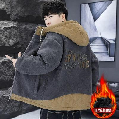 卡瓦度羊羔毛棉服冬季潮牌