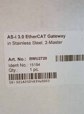 Bilh+Wiedemann BWU2239模块瓦特隆WATLOW  F4SH-KKA0-01RG控制器