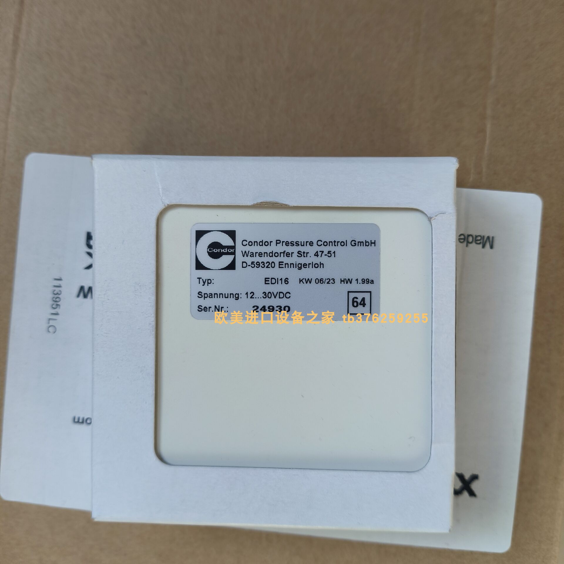 TIEFENBACH WK177S214传感器  CONTROLAIR 500-ACD转换器