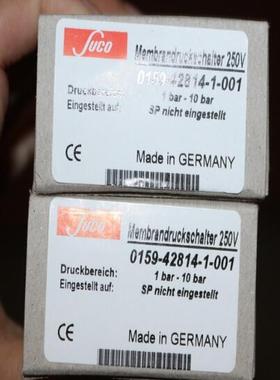 SUCO 0161-44114-1-001，0175-43514-1-001压力开关