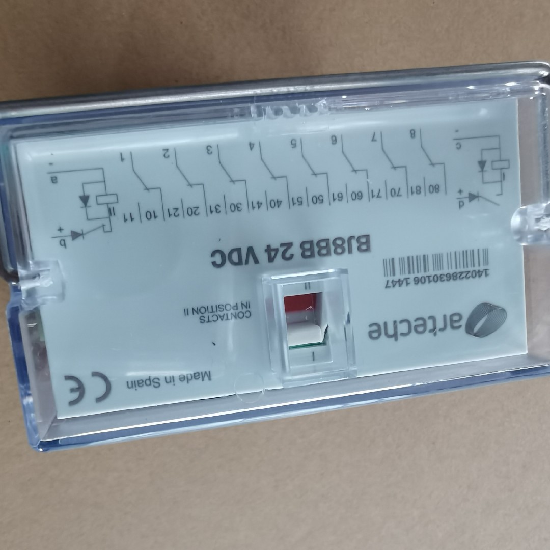 ARTECH BJ8BB继电器含底座 Tiefenbach WK177L114  L=02M现货