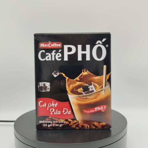 越南原装进口咖啡速溶咖啡冲饮 pho ca phe sua da盒装10袋240g